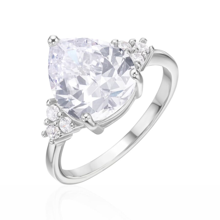 טבעת כסף לירן