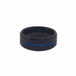 טבעת עם ריקוע כחול