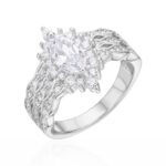 טבעת כסף ליב