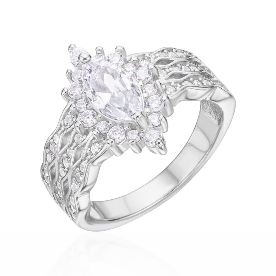 טבעת כסף ליב