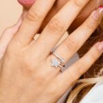 טבעת כסף שני כוכבים