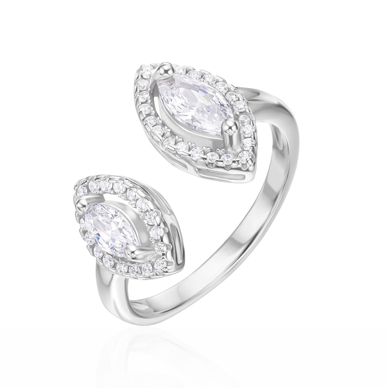 טבעת כסף לינה