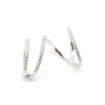 טבעת כסף מתקפלת