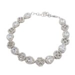 צמיד כסף לאישה מעוצב