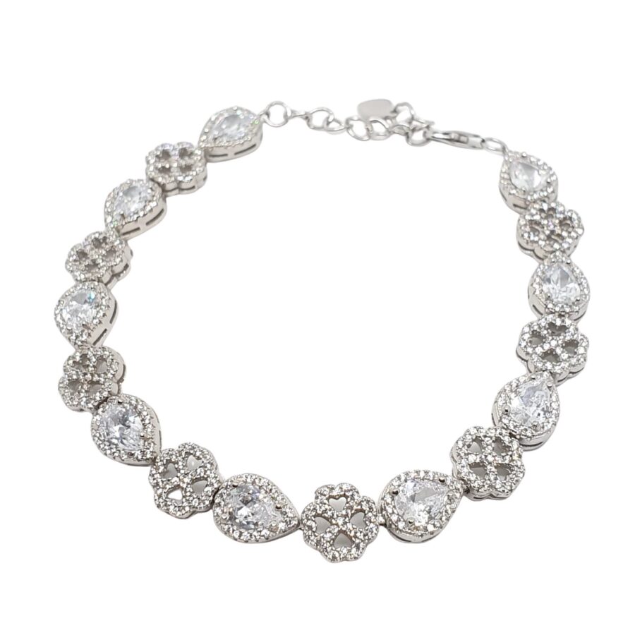 צמיד כסף לאישה מעוצב