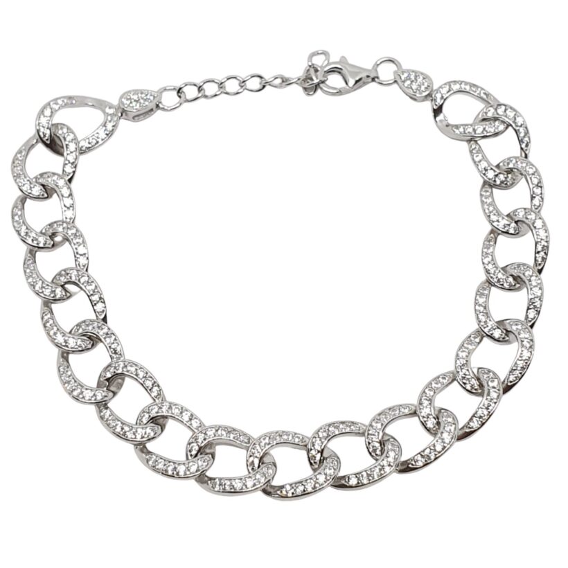 צמיד כסף לאישה מעוצב גולן