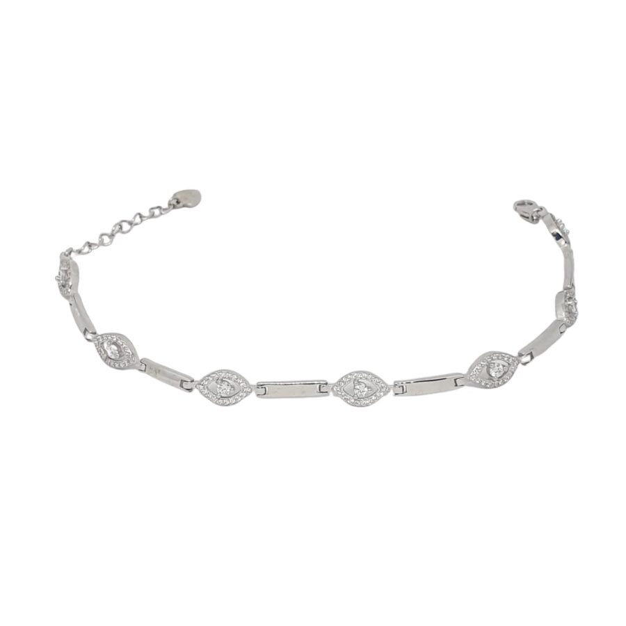 צמיד כסף לאישה עיניים