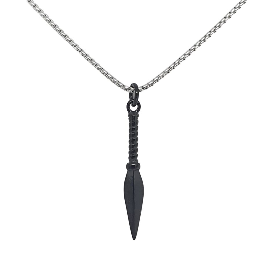 שרשרת חנית שחור