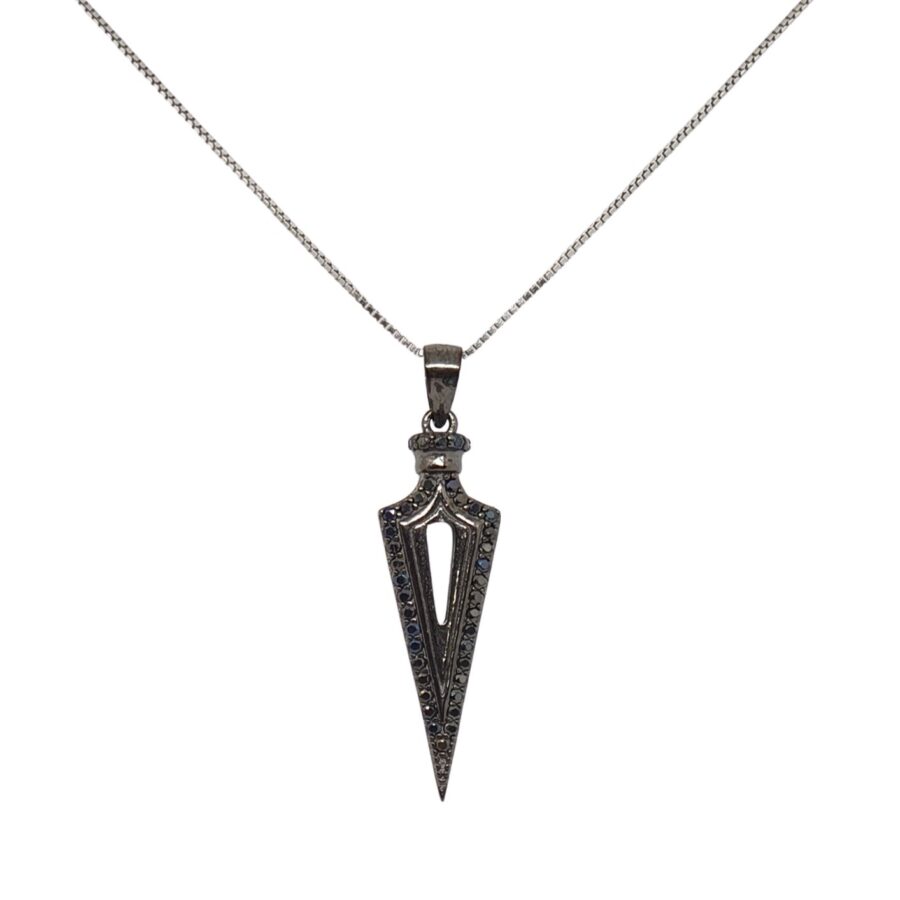 שרשרת חץ מושחר