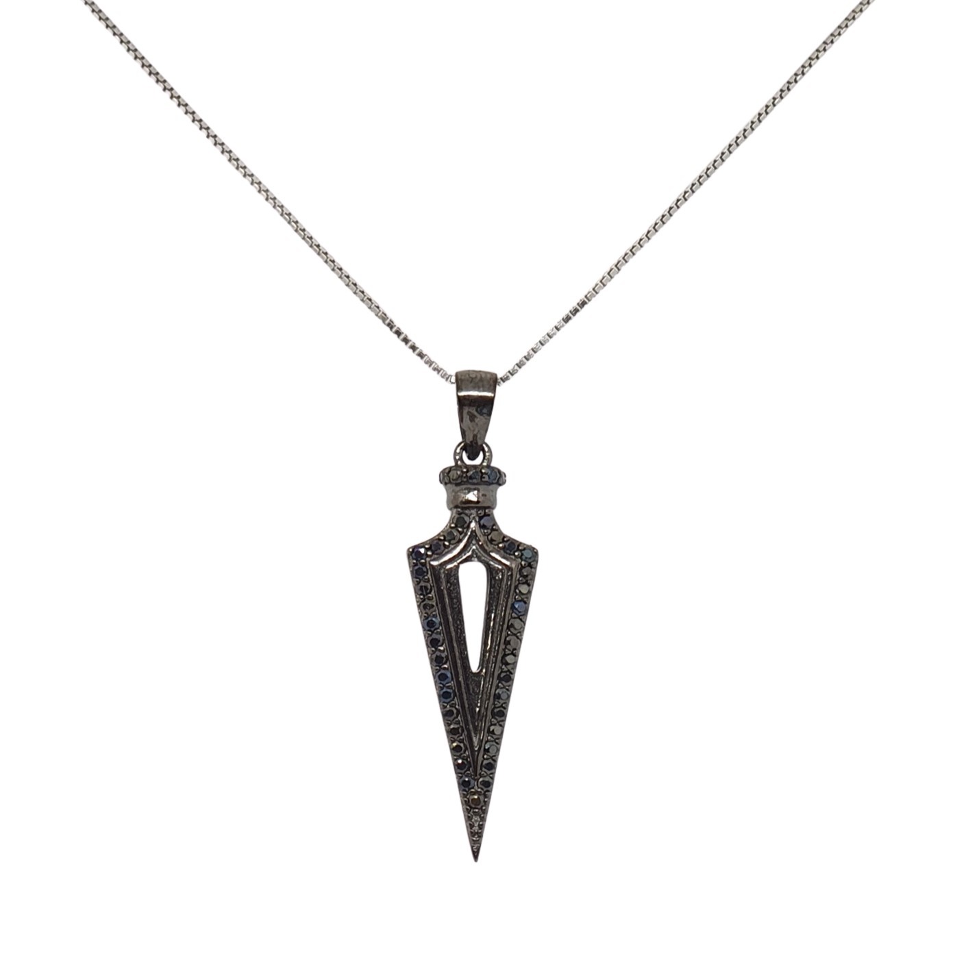 שרשרת חץ מושחר