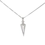 שרשרת חץ משובץ