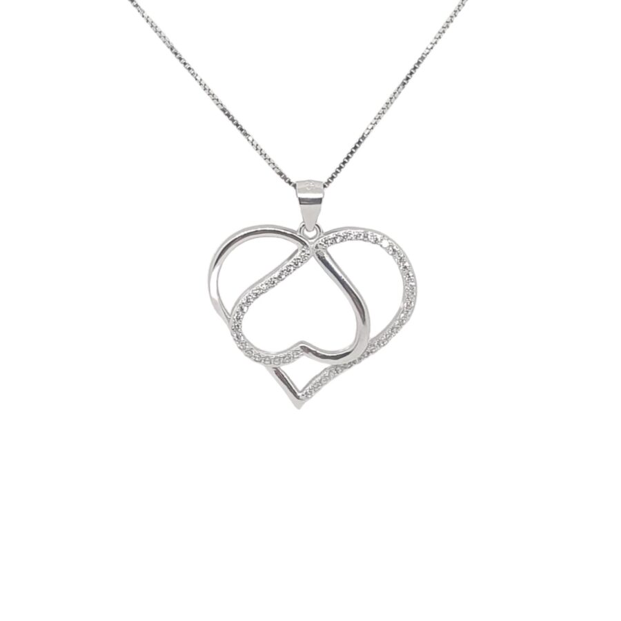 שרשרת לב כפול