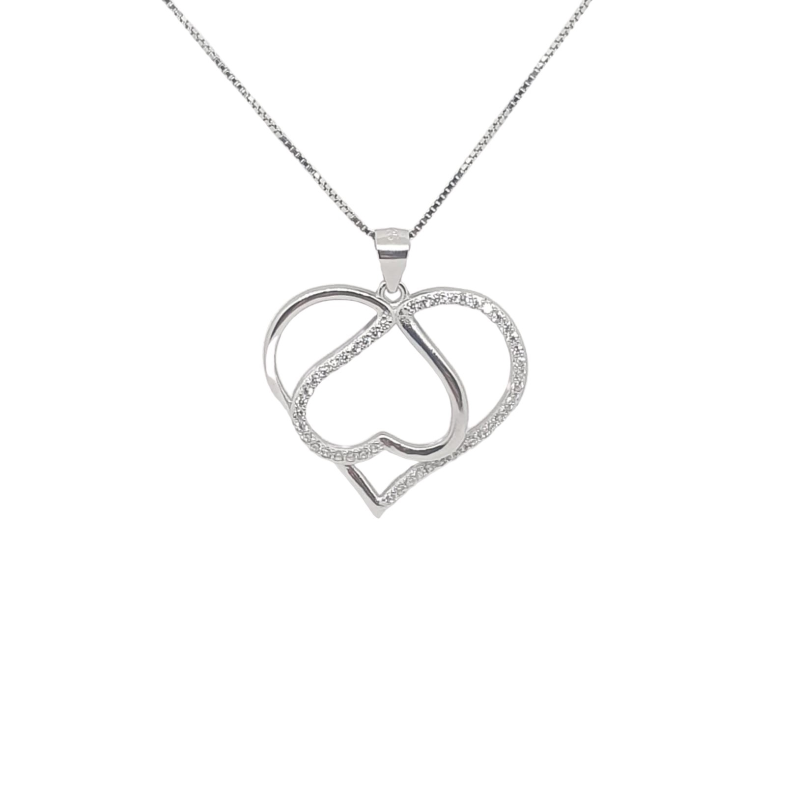 שרשרת לב כפול