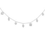 שרשרת צוקר ריבוע ועגול