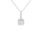 שרשרת תליון ריבוע