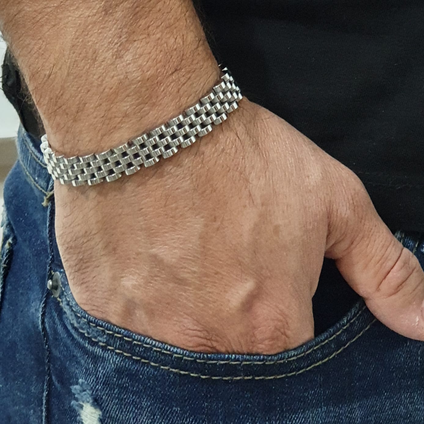 צמיד דיוויס כסוף