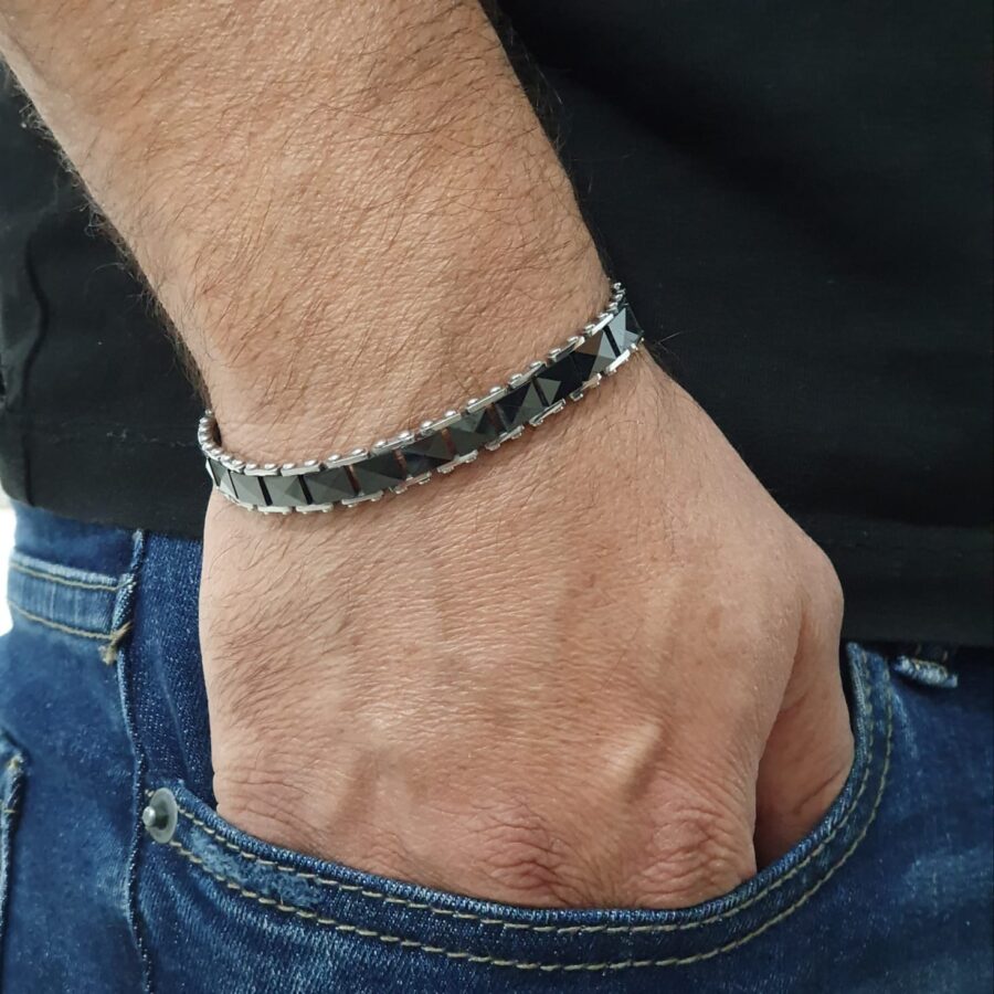 צמיד קרמיקה לגבר