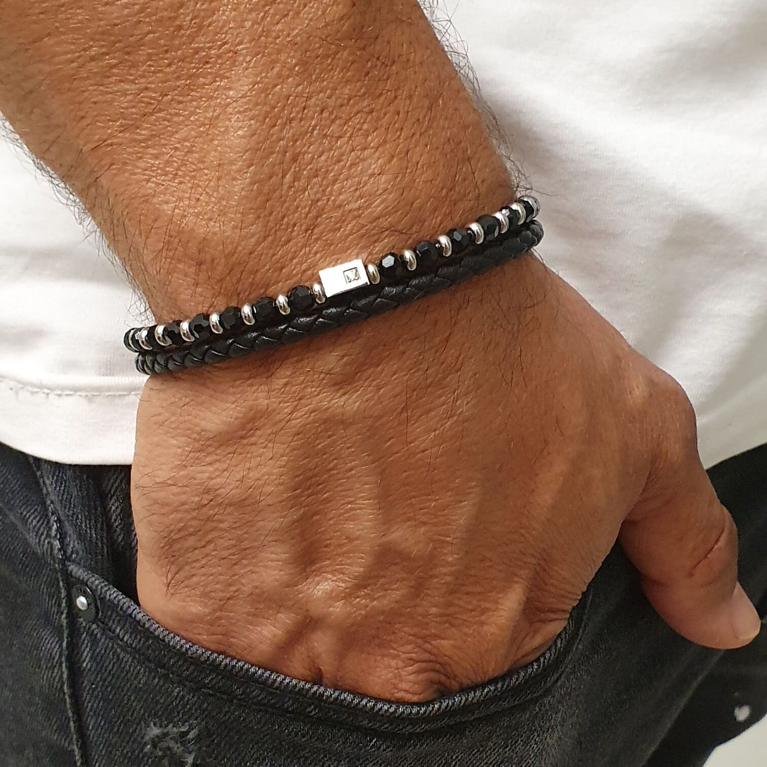 צמיד סטיל לגבר 10 Rotated