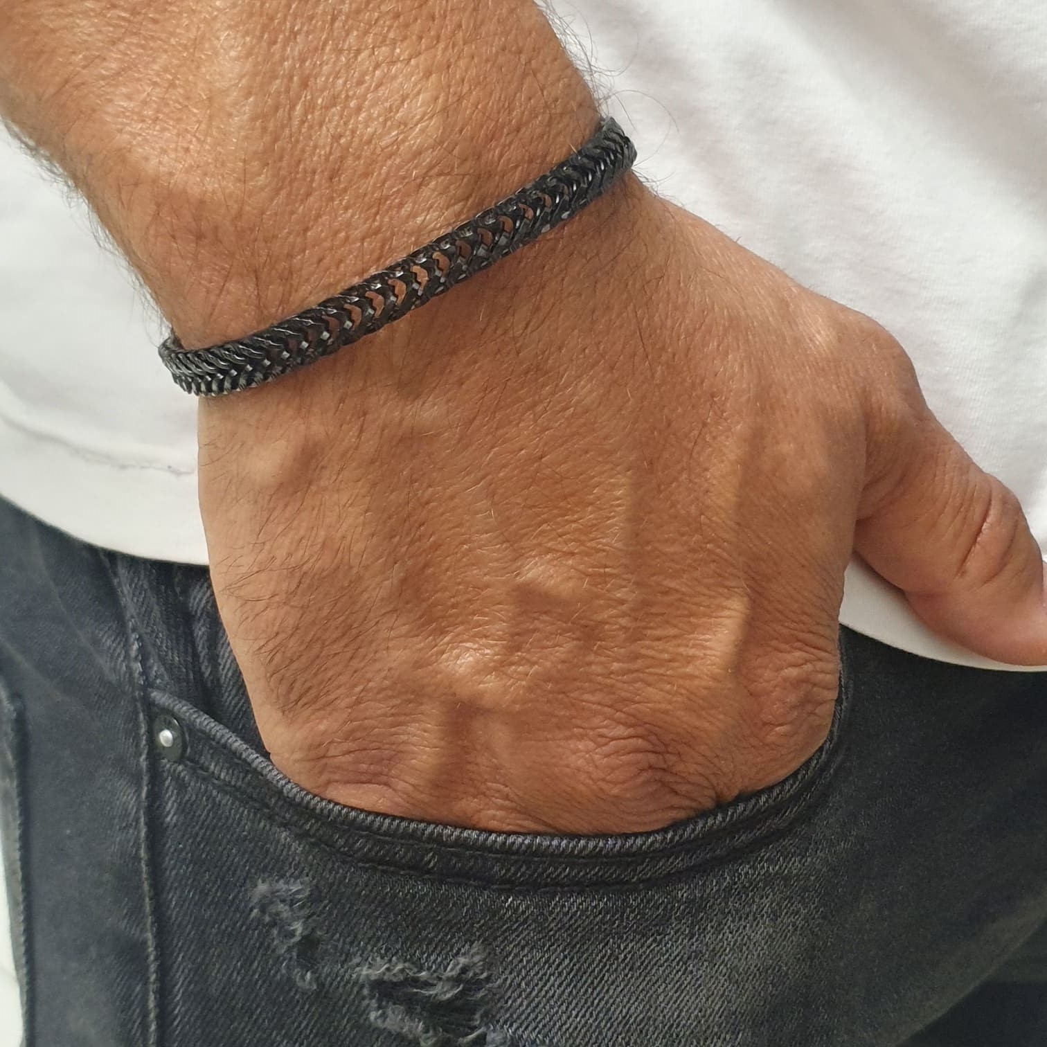 צמיד סטיל לגבר 14