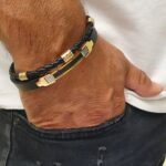 צמיד עור סטיל לגבר 1