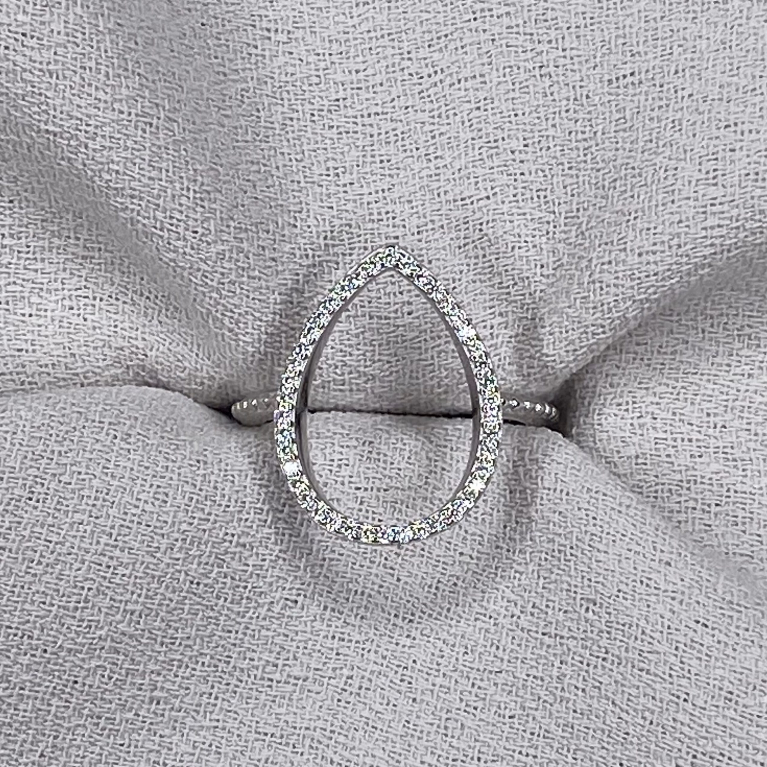 טבעת כסף טיפה 1 1 Scaled