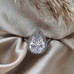 טבעת כסף טיפה 1