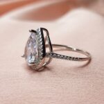 טבעת כסף טיפה 3