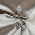 טבעת כסף טיפות 1 E1626010344317