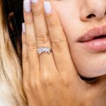 טבעת כסף טיפות