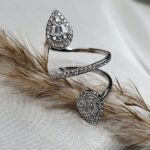 טבעת כסף טיפות 2 E1626010371809