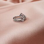 טבעת כסף כתר סוליטר 3 Rotated