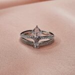 טבעת כסף כתר סוליטר 4