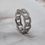 טבעת כסף לולאות 1