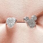 טבעת כסף מיקי מאוס ולב 1