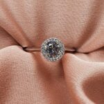 טבעת כסף סוליטר עגול 1 1 Rotated