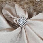 טבעת כסף סוליטר ריבוע E1625845197844