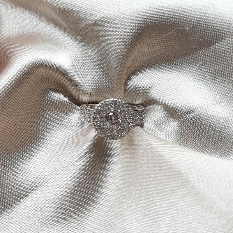 טבעת כסף עגולה 2