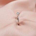 טבעת כסף עין 2