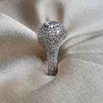 טבעת כסף עין 3 1