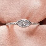 טבעת כסף עין 3