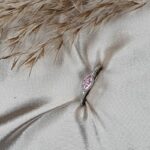 טבעת כסף עין ורודה 1