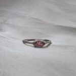 טבעת כסף עין ורודה 2 E1625846201555