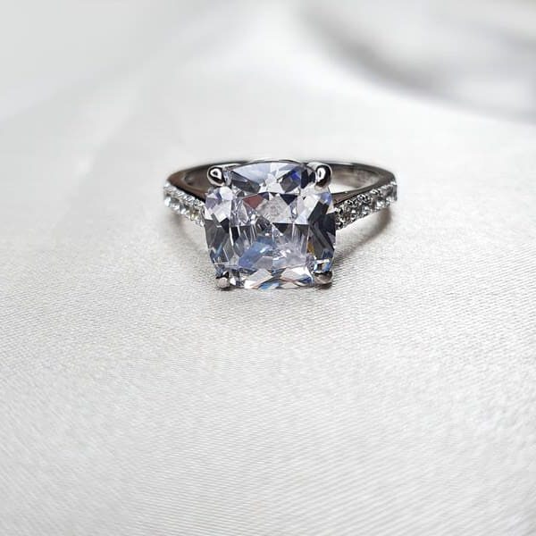 טבעת כסף ריבוע 4 E1626008359970