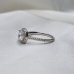 טבעת סוליטר עגול 1