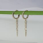 עגיל חישוק נופל 20