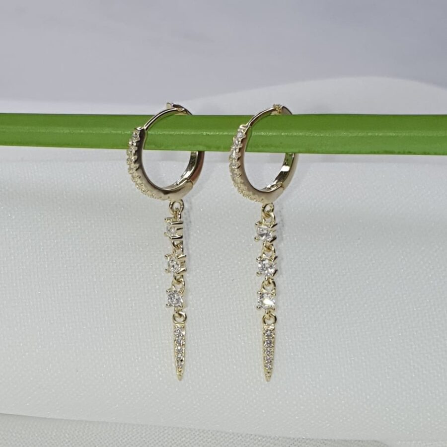 עגיל חישוק נופל 20