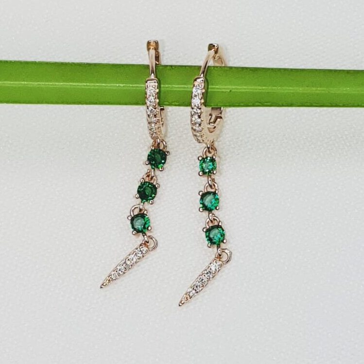 עגיל חישוק נופל 21 E1655591151541