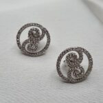 עגילי כסף אינפיניטי 3 Rotated