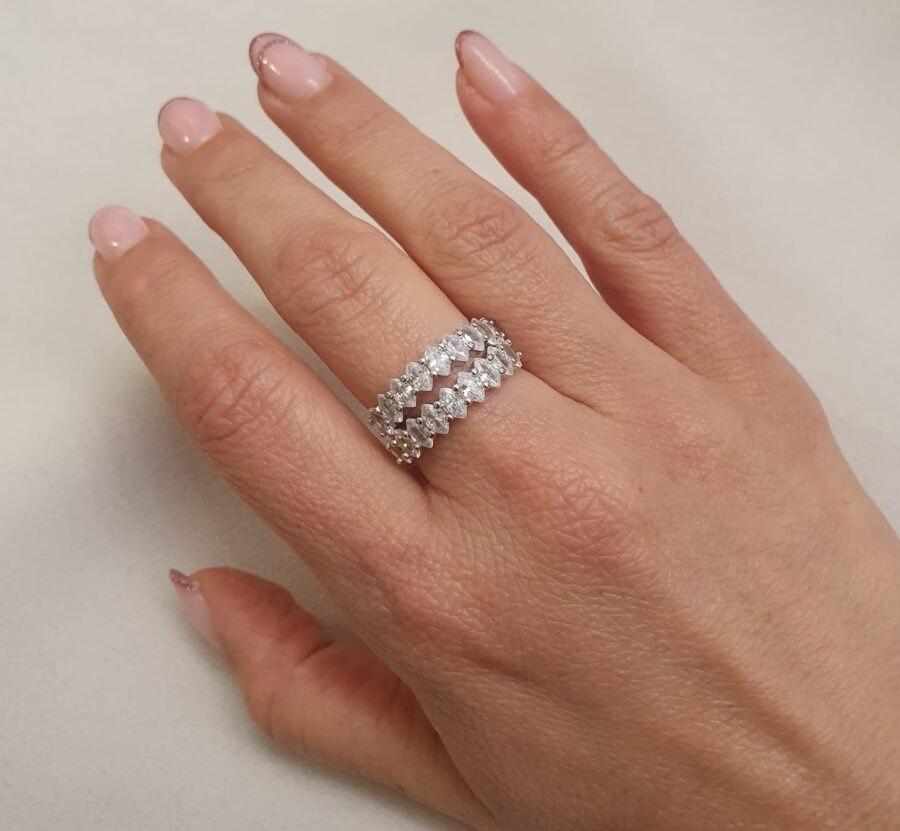 טבעת כסף מיוחדת