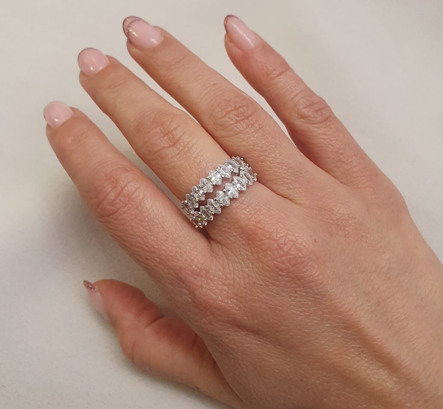 טבעת כסף מיוחדת